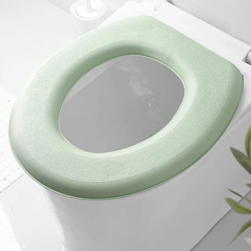 Waterproof Soft Foam Toilet Seat Cover Cushion – Washable O-Shape Toilet Seat Cushion Nixie