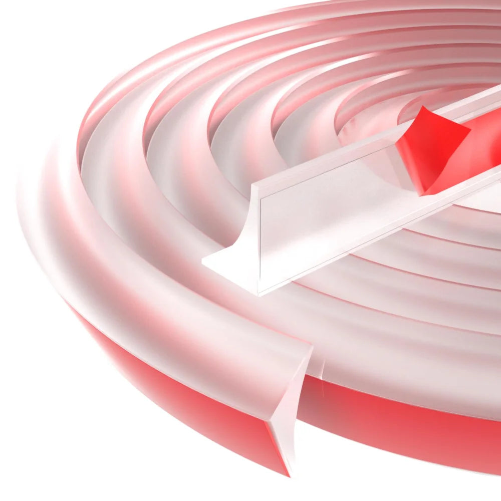 Silicone Quarter Round Molding Trim – Peel & Stick Seal Strip