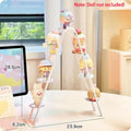 Metal Ferris Wheel Doll Display Stand | Blind Box Storage Doll Display Stand Nixie White Step Ladder