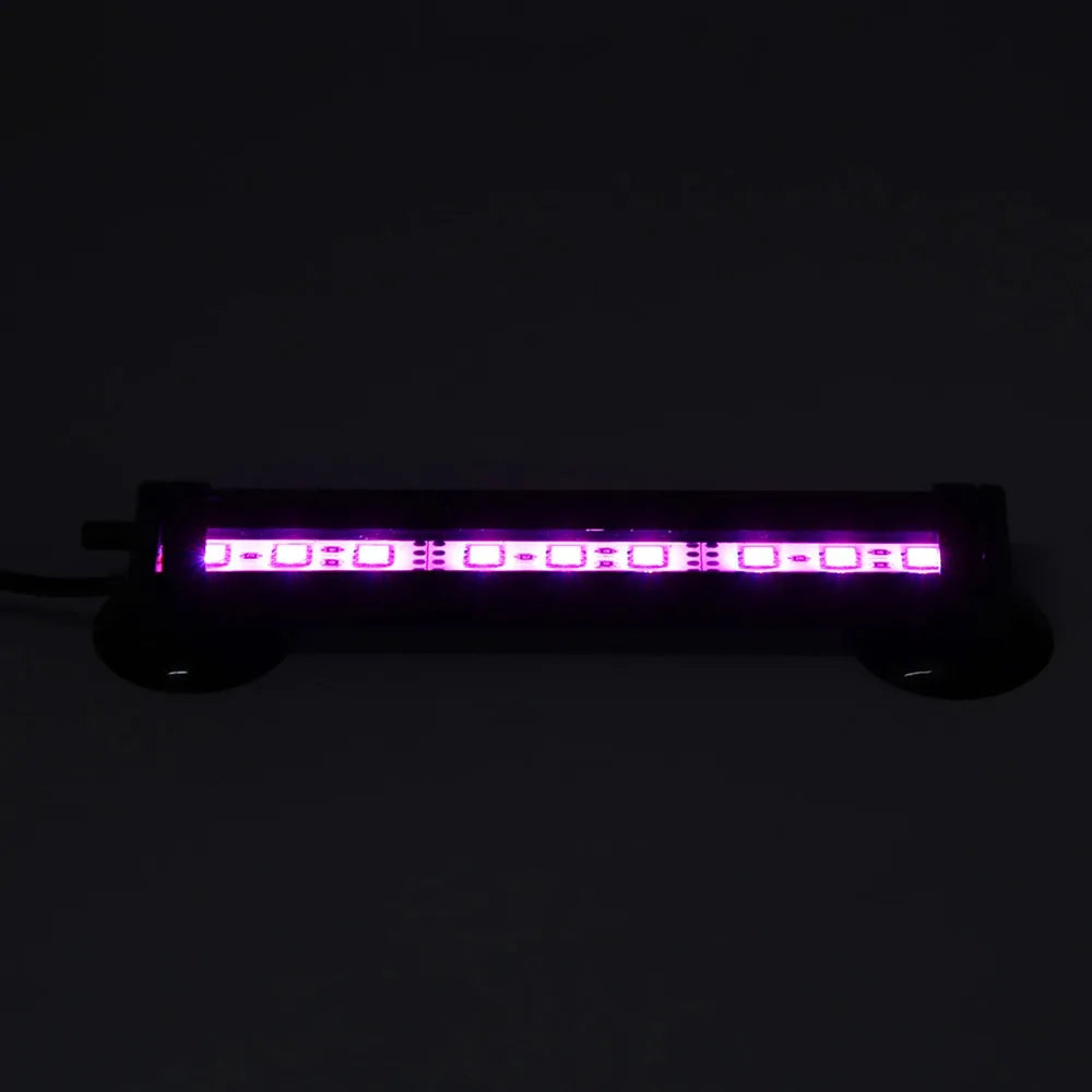 Remote Control LED Fish Tank Light – Color-Changing Bubble