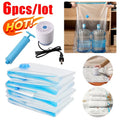 Vacuum Compression Storage Bags Reusable with Hand Pump