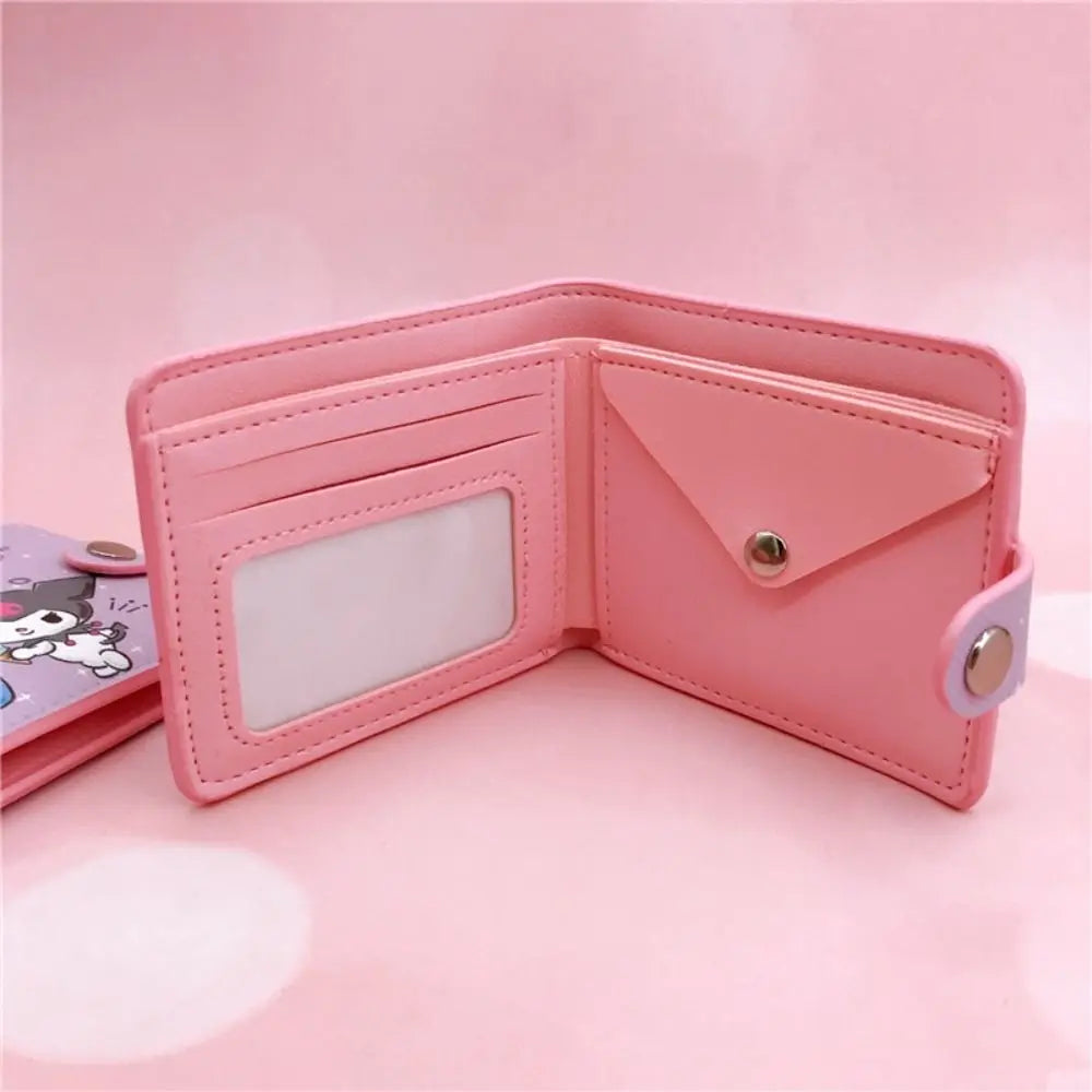 Cartoon Capybara Coin Purse – Cute PU Leather Mini Wallet