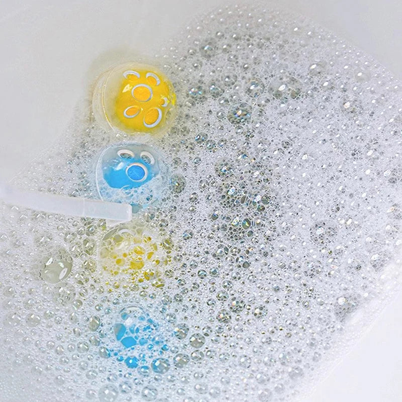 Toilet Cleaning Balls – 4 Fragrances, Blue Bubble Deodorizer Toilet Bowl Cleaner Nixie