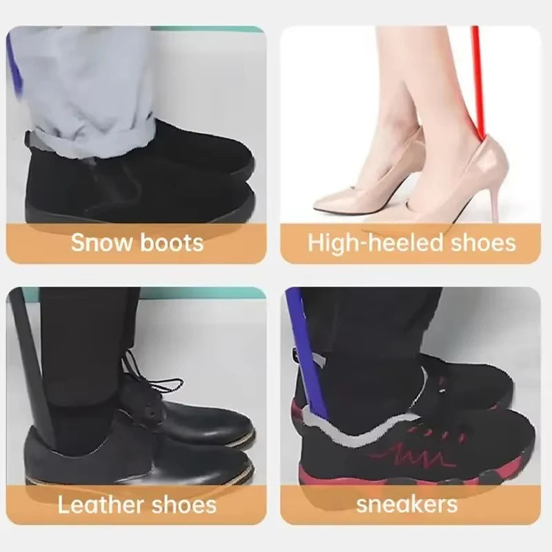 Extra Long Flexible Shoe Horn – No-Bend Shoe Helper Long Shoe Horn Nixie