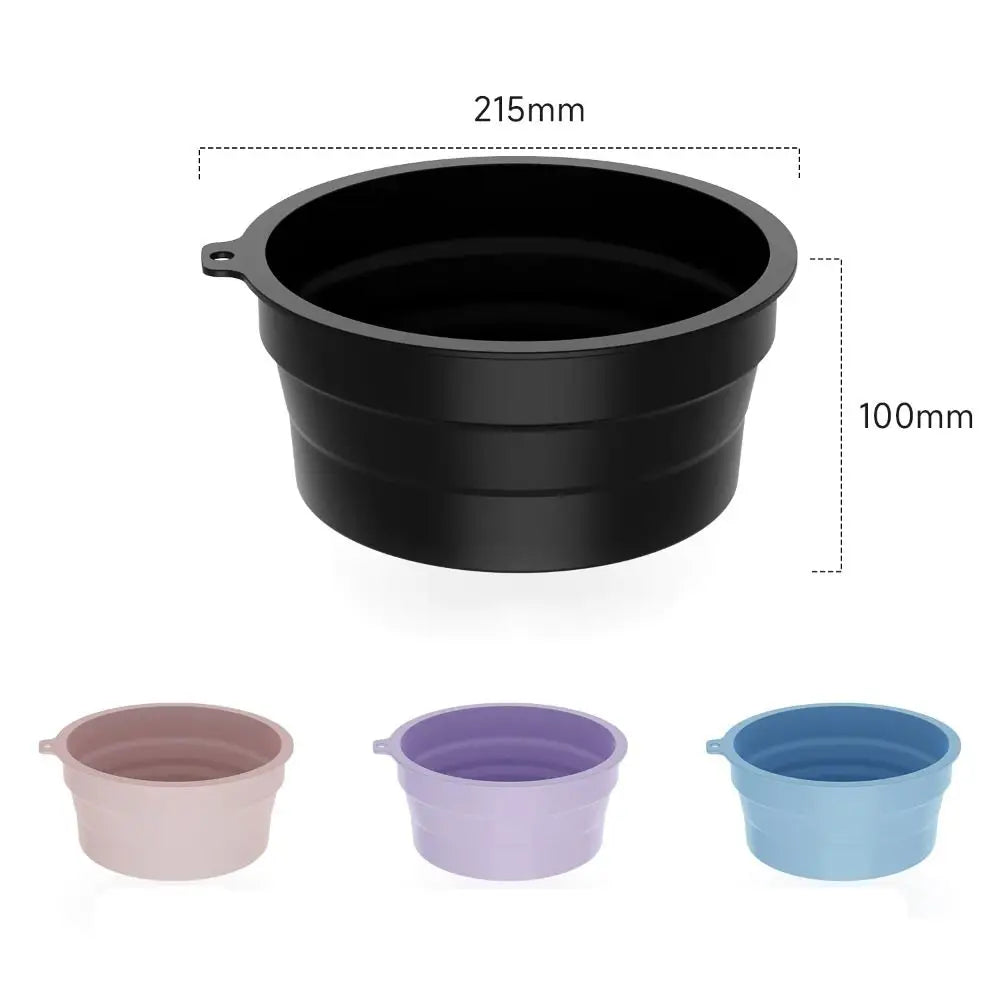 Foldable Silicone Face Ice Bath Bowl with Built-In Ice Tray Facial Ice Bath Bowl Nixie