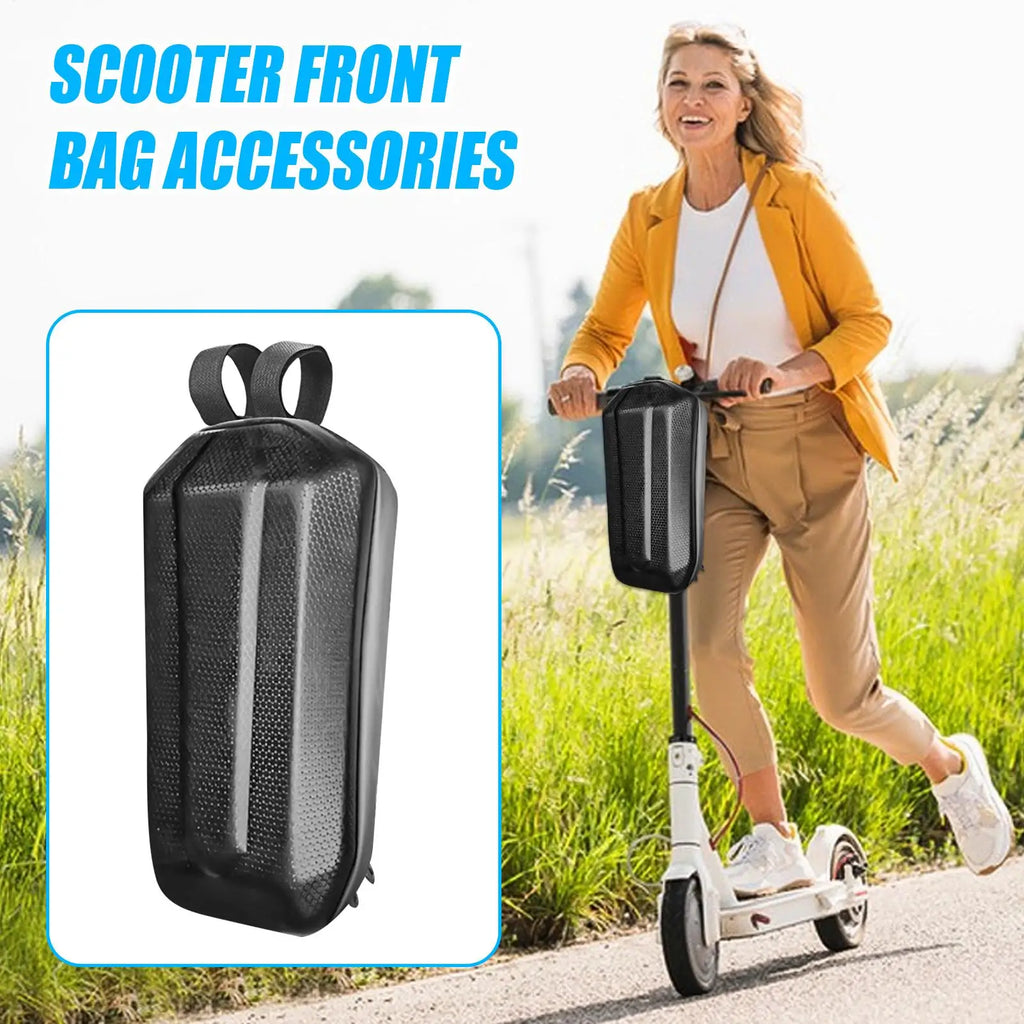 3L Hard Shell Waterproof Handlebar Bag – Scooter & Bike Handlebar Storage Bag Nixie
