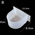 Bird Cage Feeder Bowl – Splash-Proof Food & Water Cup Bird Cage Feeder Nixie B