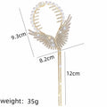 Angel Wing Tassel Hair Clip for Women – Bun Hair Claw Hair Claw Clip Nixie XL1678-2