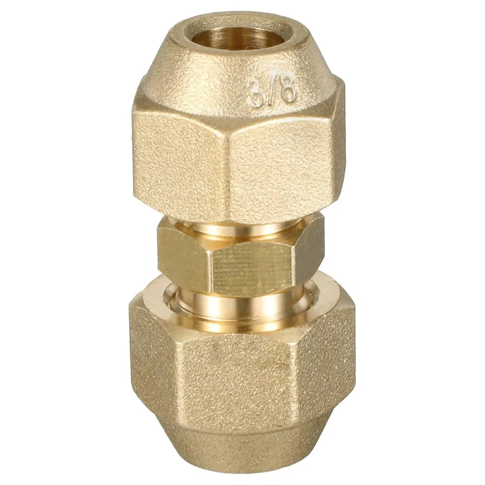 Copper Flare Fitting Extension Joint 1/4" 3/8" 1/2" with Flare Nuts Pipe Flare Fitting Nixie 3-8-
