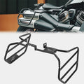 KEMITOUR Saddlebag Bracket Guard Kit – Sportster S 1250 2021-24 Saddlebag Bracket Kit Nixie Black