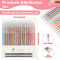 Glitter Gel Pen Set – 18 & 36 Neon Colors for Kids & Adults Glitter Gel Pen Set Nixie 36 sticks