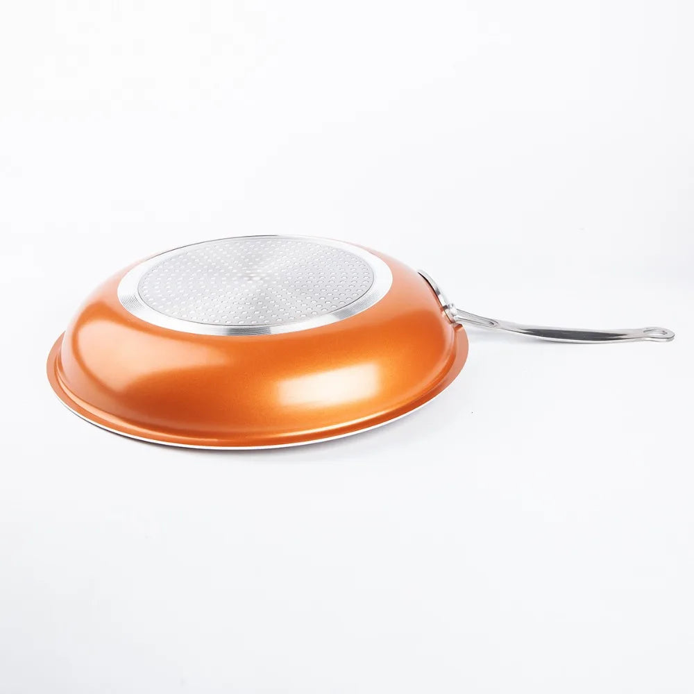Copper Non-Stick Frying Pan | Skillet for Eggs & Steaks Non-Stick Skillet Nixie