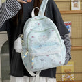 Japanese Starry Forest Backpack – Girls School & Travel Bag Student Backpack Nixie Blue