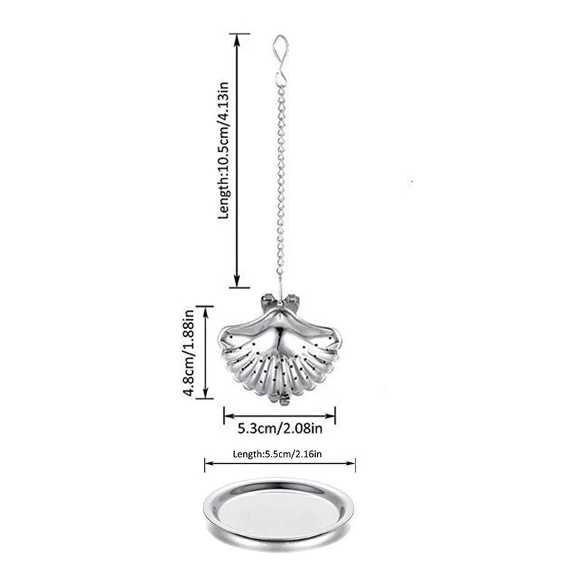 Stainless Steel Tea Infuser Strainer & Herbal Spice Filter