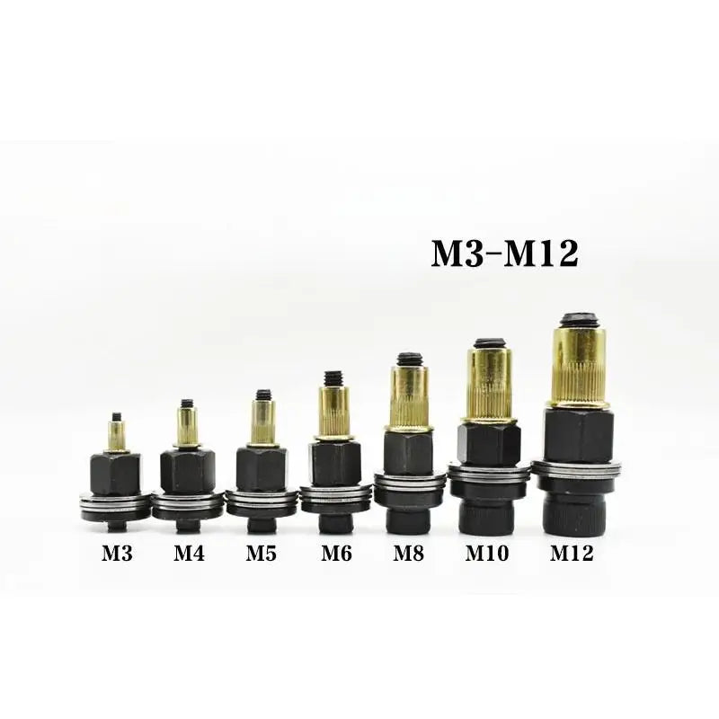 Manual Rivet Nut Tool Kit M3–M12 | 1–7 Piece Set Rivet Nut Tool Kit Nixie