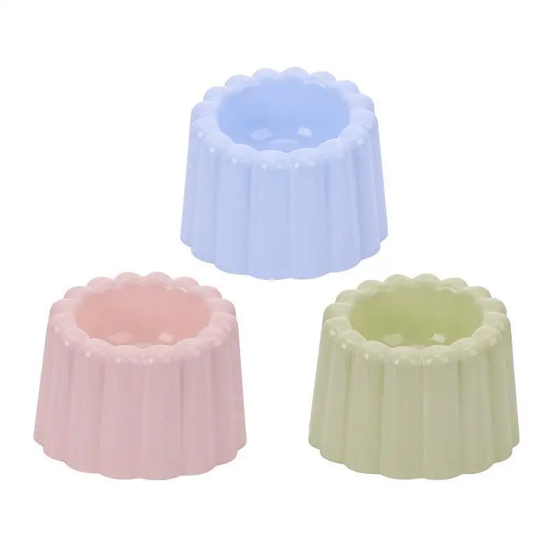 Elevated Non-Slip Pet Bowl – Scalloped Rim, BPA-Free | Nixie Elevated Pet Bowl Nixie