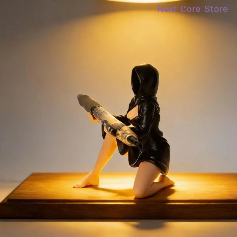 3D Printed Black Robe Queen Pen Holder Desktop Organizer Desktop Pen Holder Nixie