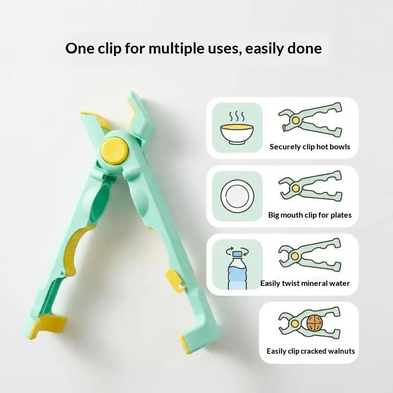 4-in-1 Heat Resistant Bowl Plate Gripper | Kitchen Clip Tool Kitchen Gripper Clip Nixie
