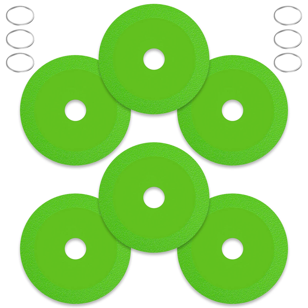 6Pcs Diamond Glass Cutting Discs for Angle Grinder – Ultra Thin