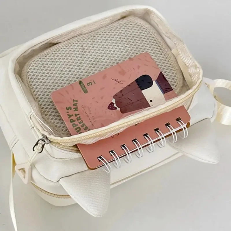Japanese Transparent Itabag Y2K Nylon Crossbody Shoulder Bag Crossbody Shoulder Bag Nixie