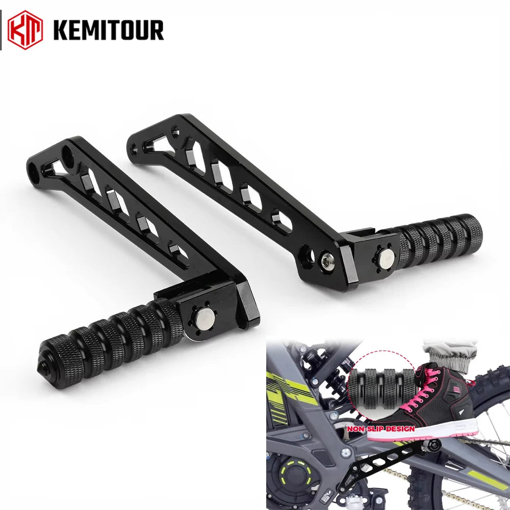 Passenger Foot Pegs for Sur Ron Light Bee & Segway X260/X160 Motorcycle Foot Pegs Nixie