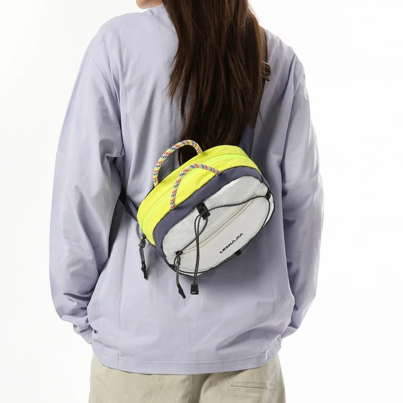 Japanese Color-Block Sports Backpack – Travel & Daily Use Sports Backpack Nixie