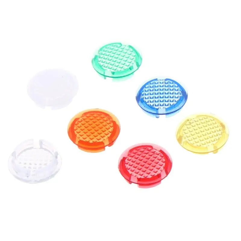 10Pcs LC11-5 LED Light Guide Caps 11mm Lampshades – 7 Colors LED Light Guide Cap Nixie