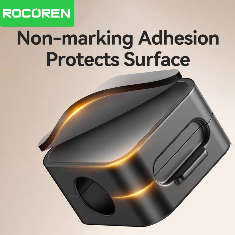 Rocoren Magnetic Cable Organizer Clips | Adhesive Wire Holder Cable Management Clips Nixie