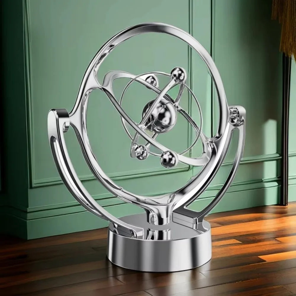 Rotating Magnetic Wobbler Desk Ornament – USB & Battery Magnetic Desk Ornament Nixie