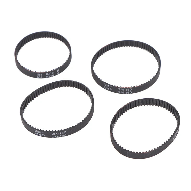 2pcs 2GT Timing Drive Belt 140–180mm x 6mm Vacuum Cleaner Belt Drive Belt Nixie