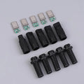USB 3.1 24-Pin Type-C Male Solder Plug DIY Repair 2/5 Pack USB-C Solder Connector Nixie black 5pcs