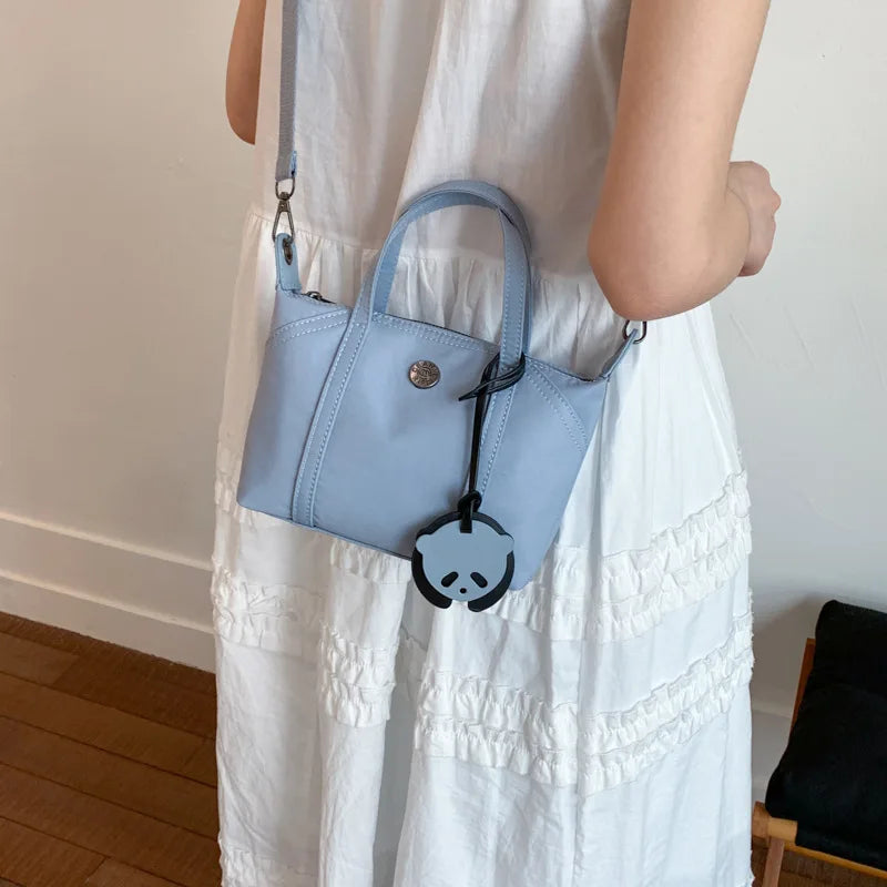 Women's Nylon Crossbody Tote Bag | Korean Fashion Style Crossbody Tote Bag Nixie
