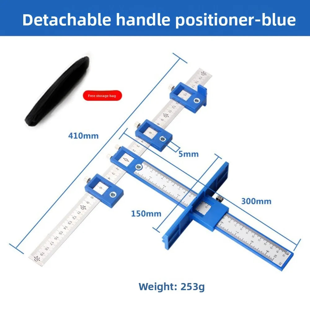 Adjustable Cabinet Hardware Jig – Dowelling & Drill Guide Tool