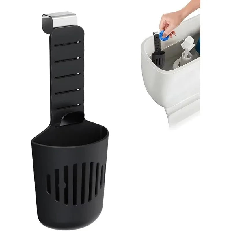 Toilet Solid Dispenser Tank Part – Glam Style, No Electricity Toilet Tank Dispenser Nixie black