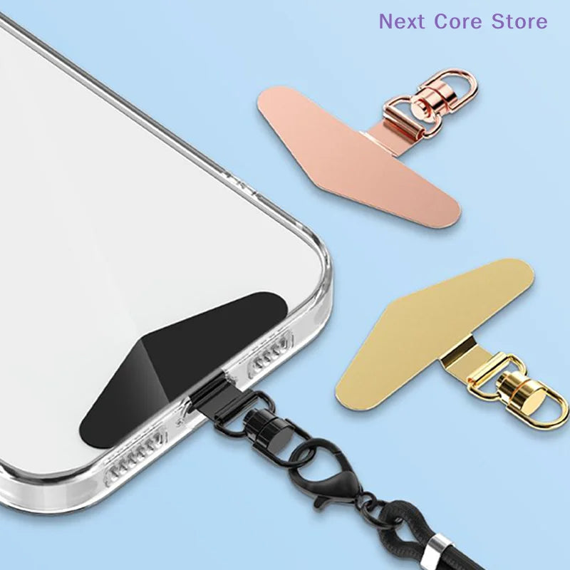 Steel Phone Lanyard Clip Gasket Patch – 360° Metal Strap Phone Lanyard Clip Nixie