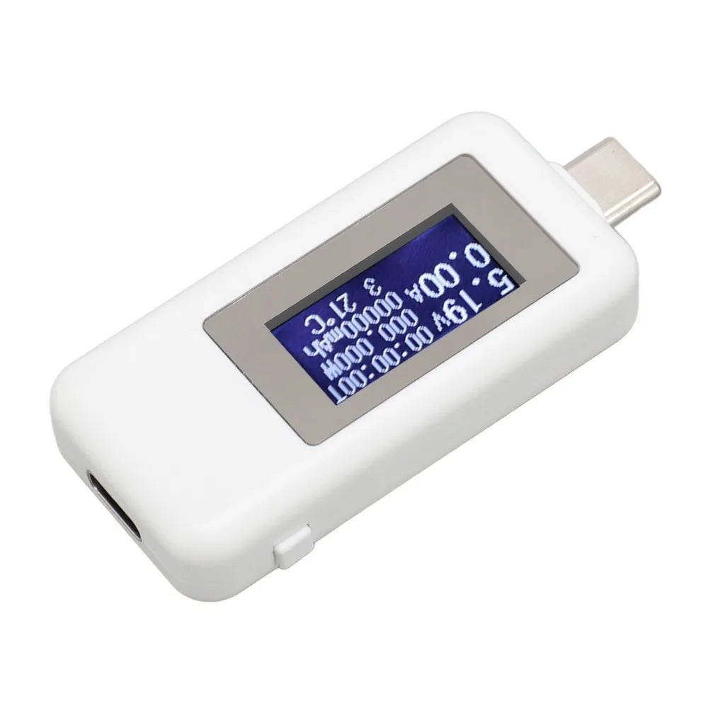 USB-C Power Meter – Voltage, Current & Wattage Digital Tester