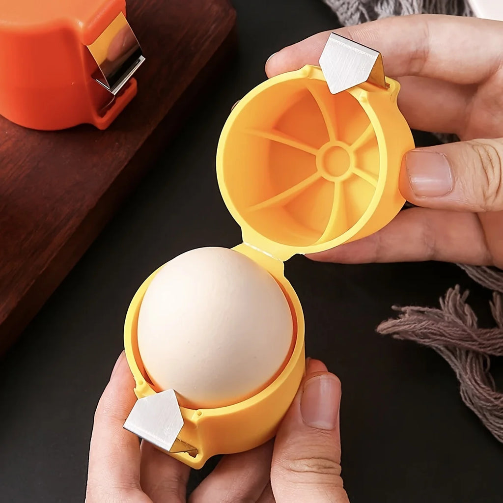 3-Piece Stainless Steel Egg Yolk Separator – Easy-Grip Kitchen Tool Egg Yolk Separator Nixie