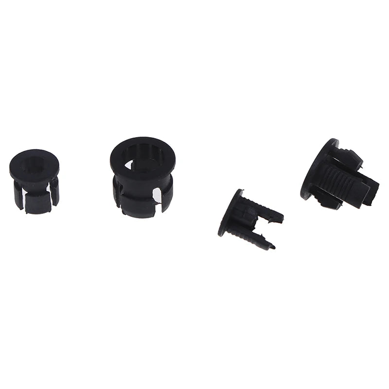50Pcs Black Plastic LED Holders Clips Bezels 3mm & 5mm LED Holder Clips Nixie