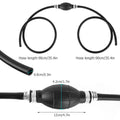 Manual Fuel Transfer Pump Kit – 2m PVC Hose, Oil & Diesel Fuel Transfer Pump Nixie 0.9M