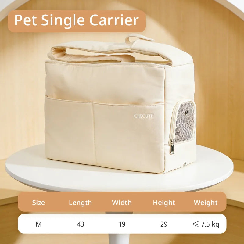 ONECUTE Pet Carrier Sling Bag for Small Dogs & Cats Pet Carrier Sling Nixie