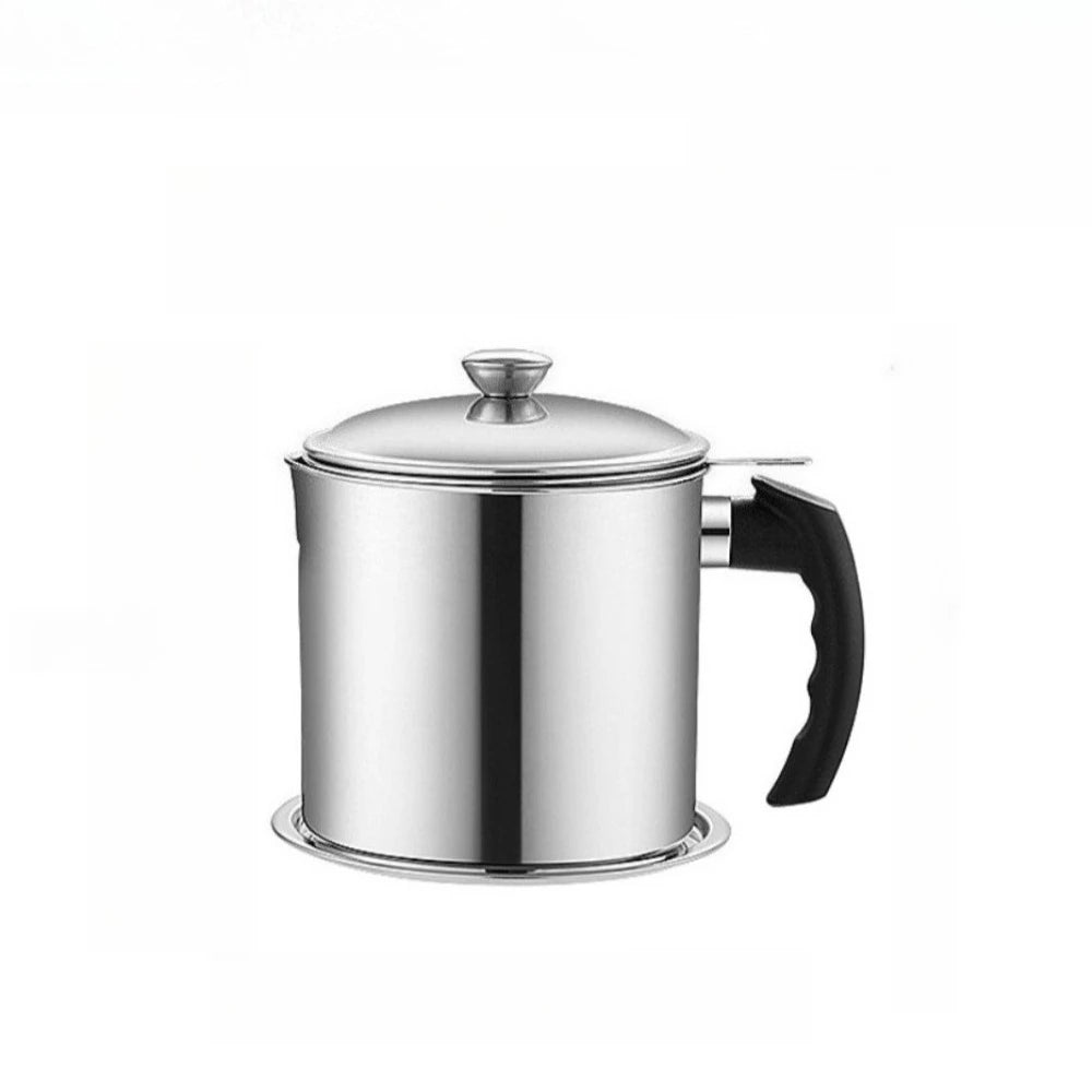 Stainless Steel Oil Filter Cup – Leak-Proof Storage Bottle Oil Storage Bottle Nixie oil can