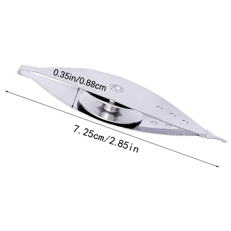 Metal Tatting Shuttle for Hand Lace Making – DIY Craft Tool