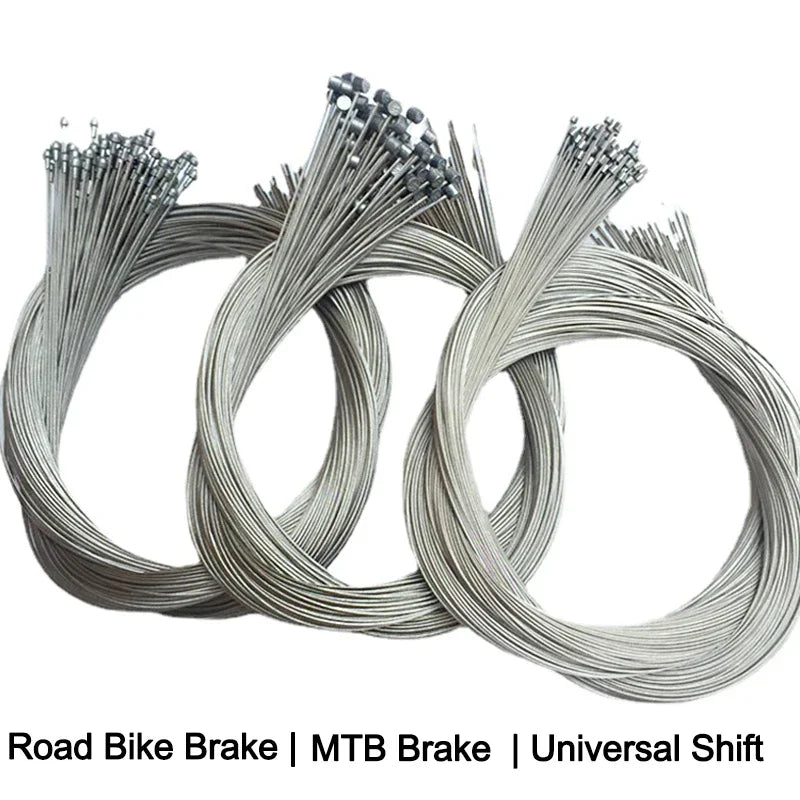 20/50PCS Stainless Steel Bike Brake & Shift Inner Cable Wire Bicycle Cable Wire Nixie
