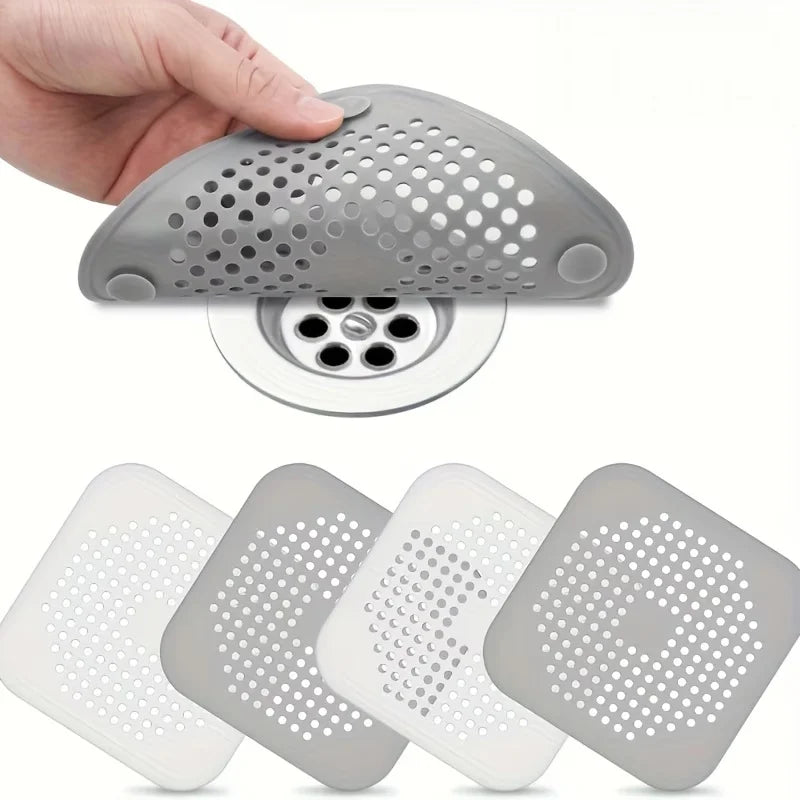Sink & Bathtub Drain Cover Filter – Anti-Clog Debris Catcher