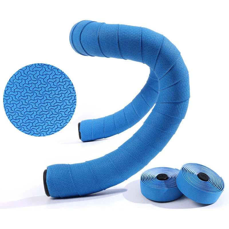 BUCKLOS Bike Bar Tape – Non-Slip Road & Gravel Handlebar Wrap Bike Handlebar Tape Nixie BLUE