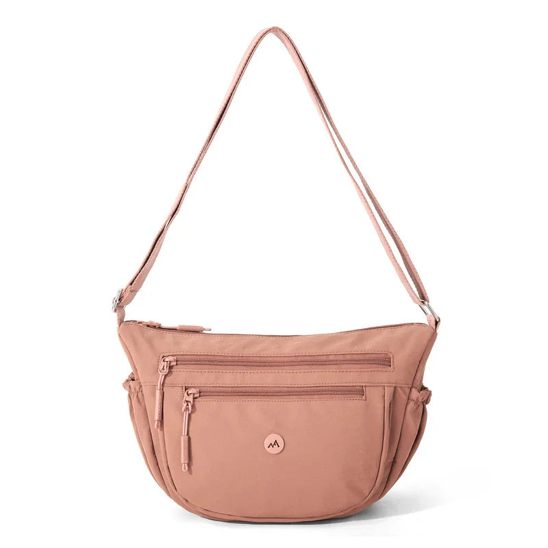 Nixie Nylon Crossbody Bag – Multi-Pocket, Water-Resistant Crossbody Bag Nixie