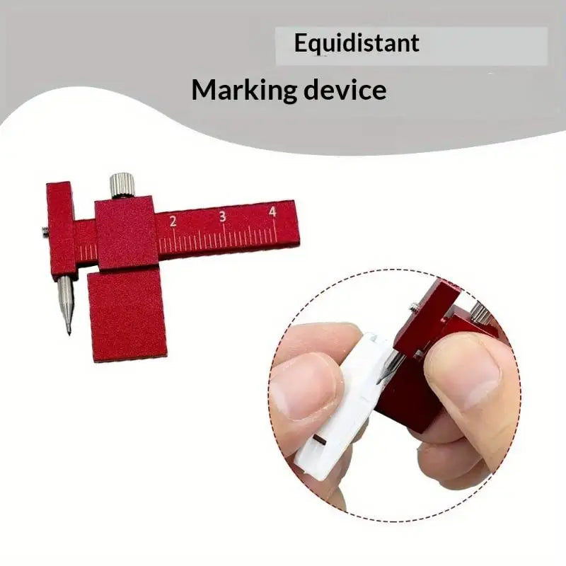 Equidistant Scribing Ruler Parallel Scriber Marking Tool