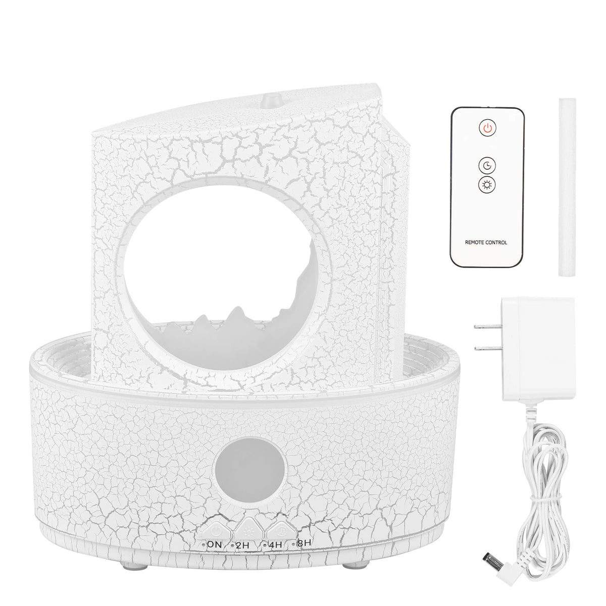 Raindrop Aroma Diffuser Humidifier 180ml – 3 Timers & Night Light