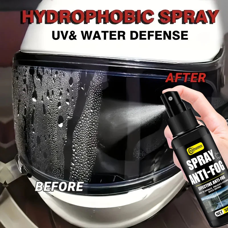 Motorcycle Helmet Anti-Fog Spray | Durable Nano Coating Helmet Anti-Fog Spray Nixie