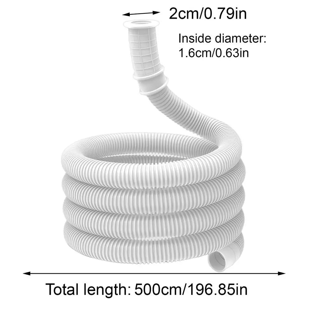 Universal AC Drain Hose 16mm Leakproof with Connecting Clip AC Drain Hose Nixie 5meters